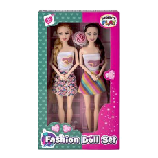 Fashion Doll Playset with 2 x Fashion Dolls